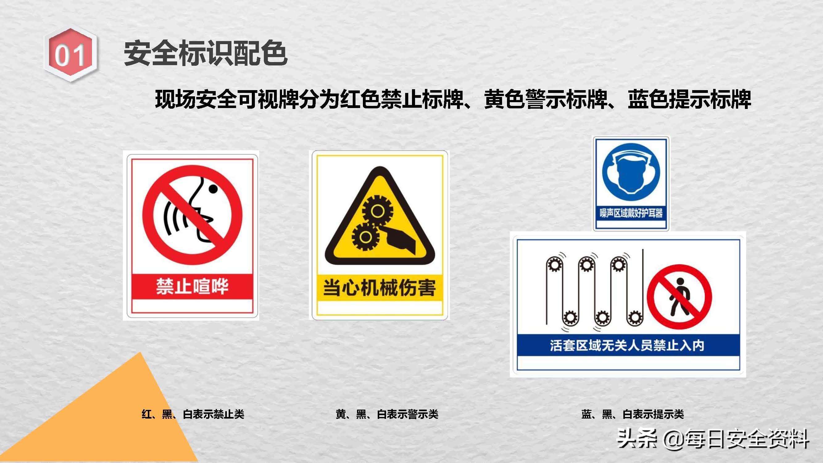 2022安全颜色标识知识与管理